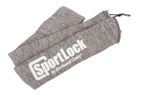 Birchwood Casey SportLock gun sleeve is impregnated with Silicone for rust prevention